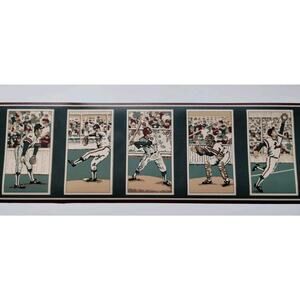 York Pre-pasted Decorative Wall Border - 5 yds - Old Time Baseball